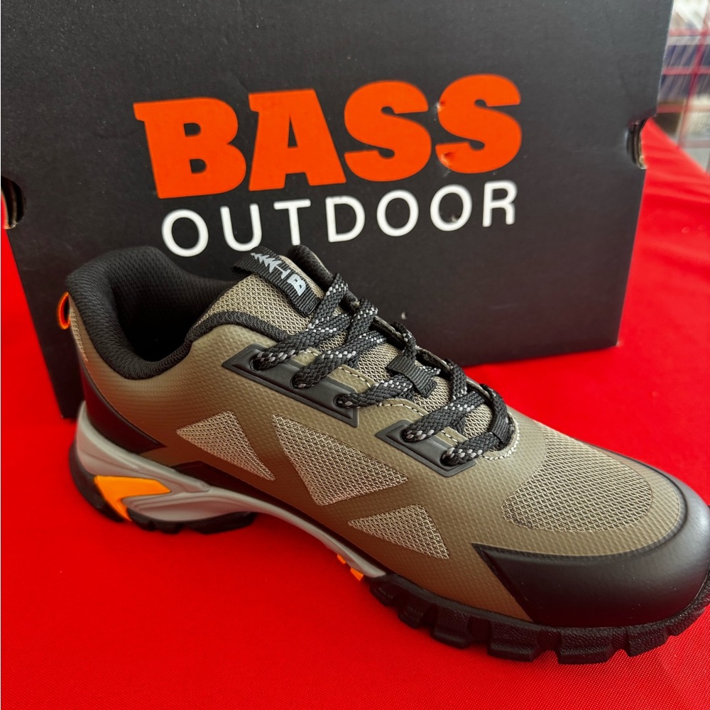Bass Outdoor Men's Black and Gray Athletic Shoes